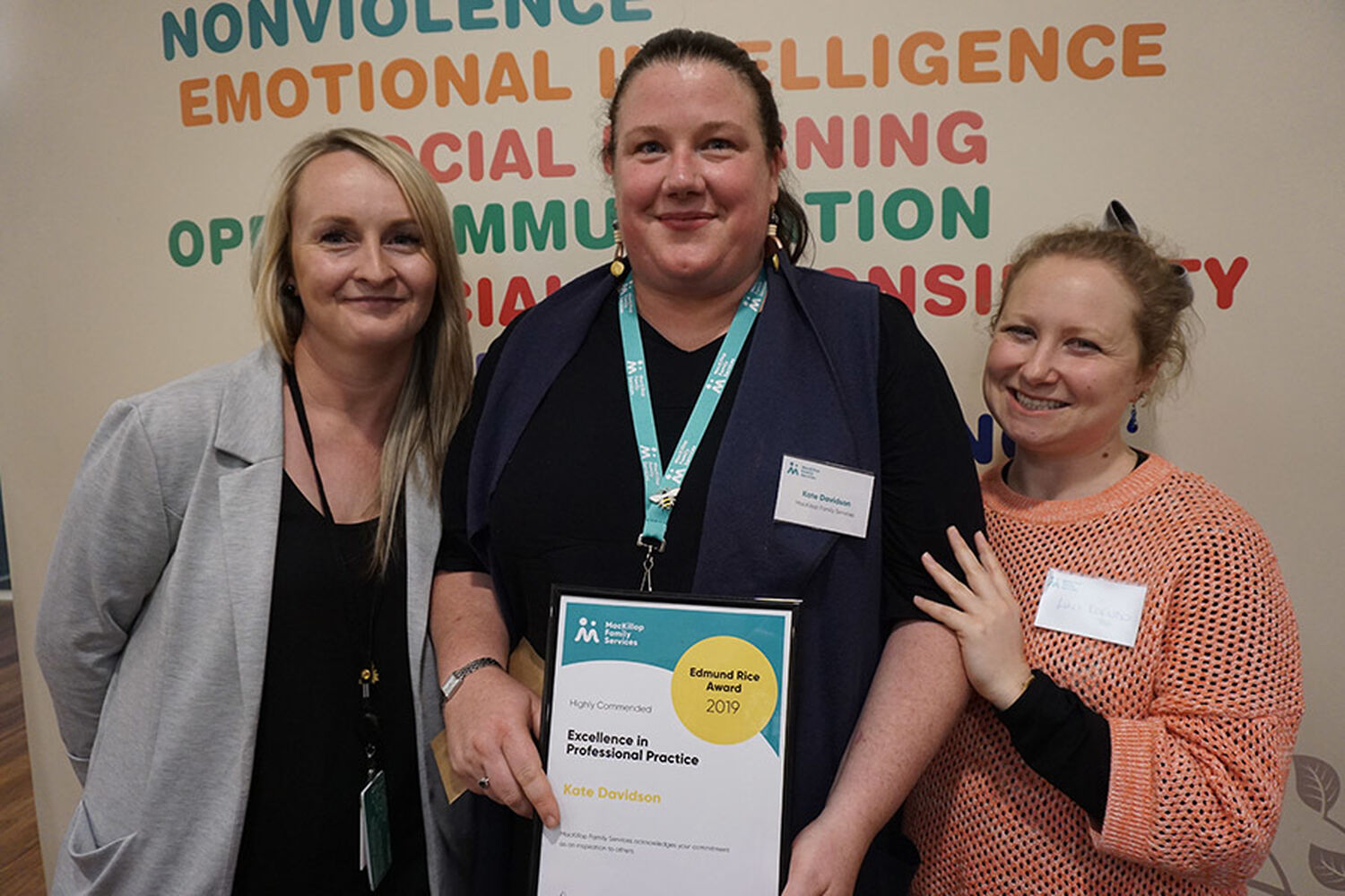 Edmund Rice Award For Excellence In Practice By Any Permanent Member Of Staff Kate Davidson